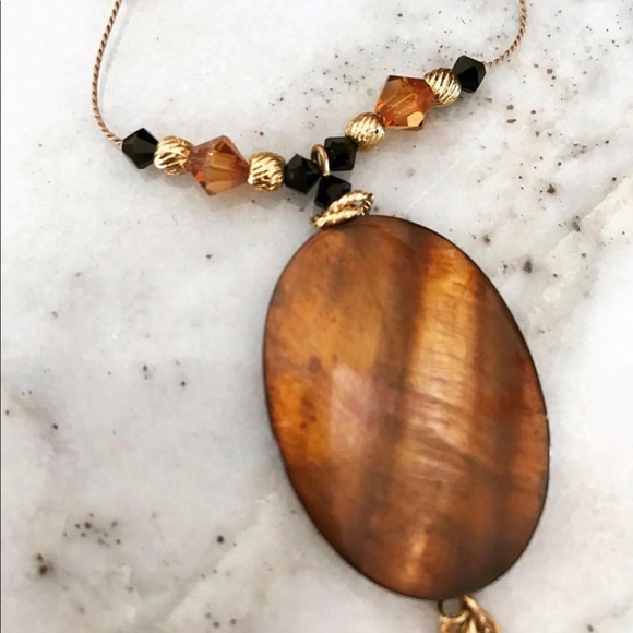 🎉FREE with purchase of 2 items🎉 Beads and tassel necklace - Picture 5 of 6